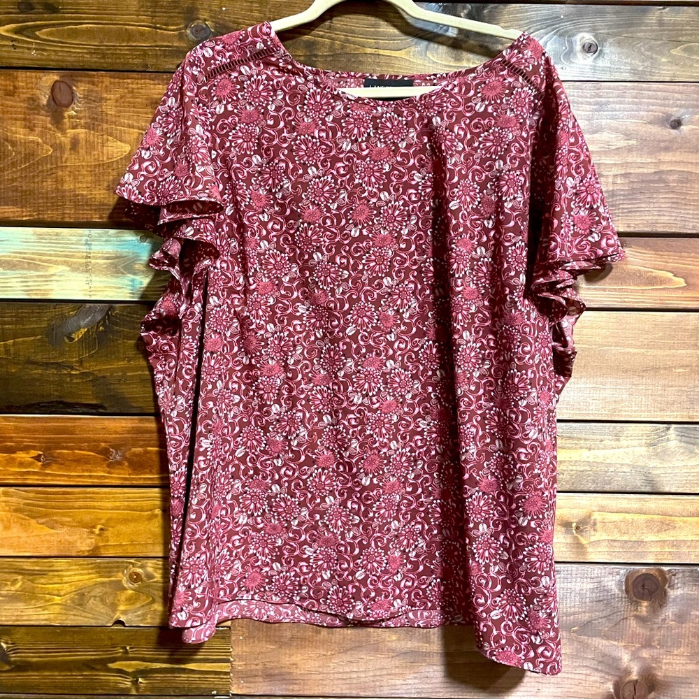 Lane Bryant Floral Top